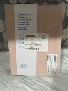 The Company Store Blush Pink Sheet Set
